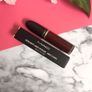 MAC Retro Matte Liquid Lipstick Dark Plum